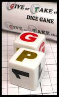 Dice : Dice - Game Dice - Give or Take the Pot by S Rusing 2010 - JA Collection Mar 2024